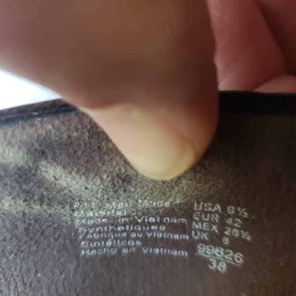 Comfort Plus by Predictions Brown Slip-on Heel Pumps Shoes Women's Size 9 1/2 - Picture 7 of 9